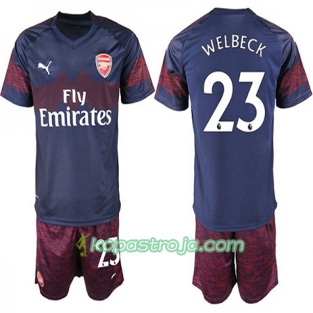 Billiga Fotbollströjor Arsenal Danny Welbeck 23 Barn Borta tröja 2018/19 Kortärmad
